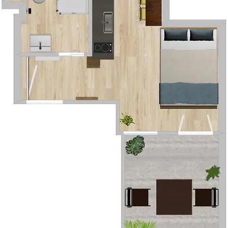 Tiny Old Town Lejlighed Bern